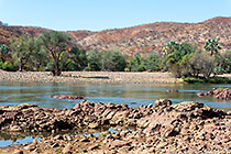 rocks in Kunene river
