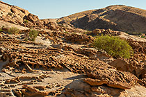rock formation on granite monolith mountain