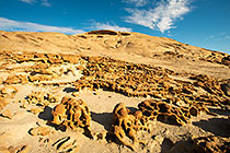 rock formation on granite monolith mountain