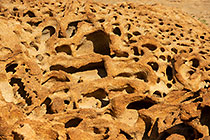 rock formation on granite monolith mountain