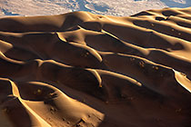sand dunes at sunrise