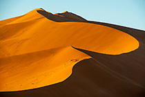 sand dunes at sunset