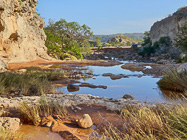 river at sunrise