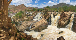 Epupa waterfalls