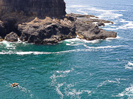 lone fisherman in small boat