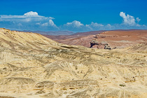 yellow & red hills