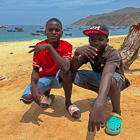 boys posing for photo
