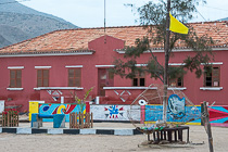 building with painted wall