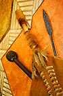 Zulu shield with spears