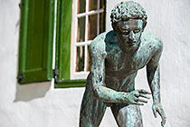 bronze statue