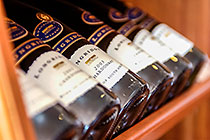 wine bottles