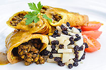 menu | lentil bobotie