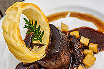 menu | deconstructed beef wellington